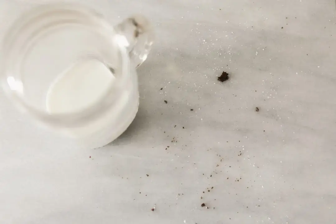 empty glass mug
