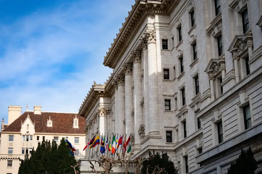 The national flag of Turkey positioned alongside the European Union flag representing diplomatic relations and political partnership.