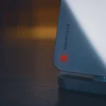 a close up of a laptop on a table